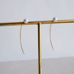 パールのロングピアス