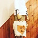 SALE 8号帆布3weyバッグ ヌメ革ポケット