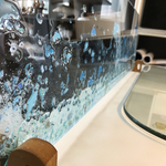 水はね防止パネル  イルカのファミリー  シンク用スタンド 