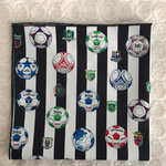 サッカー 黒×白 ランチクロス ☆入園入学☆