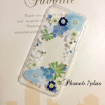 ♡完全新作♡上品な押し花iPhoneケース