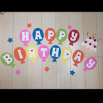 HAPPYBIRTHDAY 壁面 ☆