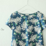 Liberty: lilac　シンプルワンピース