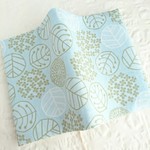 ≪再販≫紫陽花のブックカバー(文庫本size)みずいろ