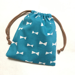 再販** リボン柄  給食袋 巾着袋