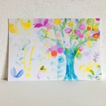 flower tree (水彩)No.23