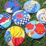 〔２個〕夏祭り☆ヘアゴム