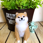 【再×4販】完全にメタボな柴犬／羊毛フェルト