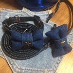 【オーダー品】犬用首輪&リードセット