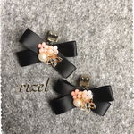新作✨パールとお花のシューズクリップ