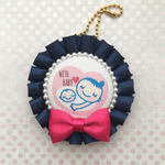 【再々販】マタニティロゼット♡48㎜♡Satin two colors💓matanity rosette