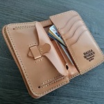 ケツポケット派に★栃木レザー ミドルウォレット MW01 財布