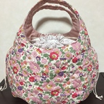 ころりんバッグ＊リバティキルト生地＊ベッツィー