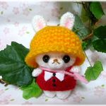 ✿ｋ…様オーダー分✿あみぐるみ✿園児のうさぎちゃん🐰♪
