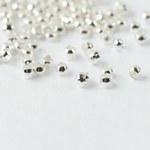 (約500個) つぶし玉カシメ玉1.5mm - 白銀/シルバー