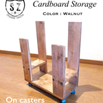 ★☆【ダンボールストッカー】そのまま紐で縛って捨てられる、ダンボール収納です☆★