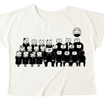 【受注生産】クラス写真 ドルマンTシャツ （ホワイト）猫写真館