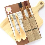 【名入れ】【プレゼントにも！】夫婦箸 木製スプーン セット