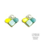 ビタミンカラーのピアス〜LEMONIA〜