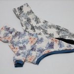 【オーダー品・イタグレ服 】 ハイネック半袖ラグランシャツ