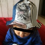 デニムでお出かけチューリップハット