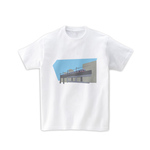 電車Ｔシャツ-日暮里の高架を走る京成線