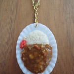 ☆ザ・大盛りチキンカレーのキーホルダー！☆