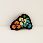 ３colors flower パッチンピン