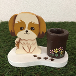 トールペイント  印鑑(シャチハタ)スタンド      シーズー