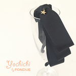 【OUTLET】星ゆれる★大人かわいい リボンのバナナクリップ