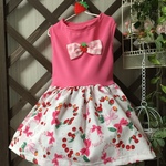 いちご🍓とリボン🎀ワンピース