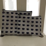 猫好きさんのための親子フラットポーチ✳︎コットン素材✳︎マグカップ