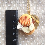 ふっかふかパンケーキのネックレス チョコorキャラメル