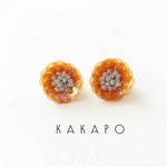  Clear SP Flower OR ear cuff (NO.3122)