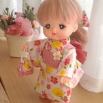 メルちゃんの浴衣セット*ほたる