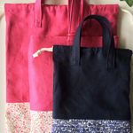 3点セット♪お客様特別オーダー品♪道具バッグ&上靴入れ♪リバティ