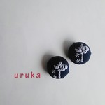送料無料♪刺繍イヤリング☆花＊＊＊