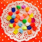 再入荷★昭和レトロ★カラフルオモチャビーズ★30個