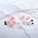 【薔薇パーツ＊《ベイビーピンク》】