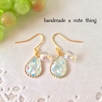 ♡雨のしずく♡ピアス/イヤリング/ノンホール対応