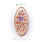 O ＊ flower ring oval