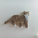 キジトラ猫＊ブローチ