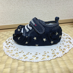 [再販5] 靴カバー☆紺色 小スター