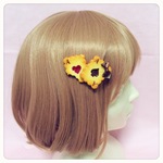 トランプクッキーヘアクリップ