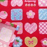 ランチョンマット(32cm×42cm)＊給食ナフキン＊入園入学/通園通学【60-B】