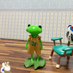 クローバーのショートオーバーオール♪イエロー♪フォーチュンのお洋服