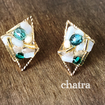 新作♡triangle＆stoneのmodeなイヤリング♡