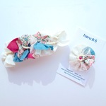 ［4/8 22:00〜］LIBERTY  ♡ バレッタ&KIDSクリップセット　