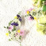 草原のお花♬ 押し花iPhoneスマホケース