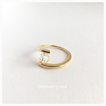 【3color】twist ring